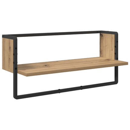 Væghyldesæt Vægmonteret 6 pcs Artisan Egetræ 100 x 25 x 30 cm