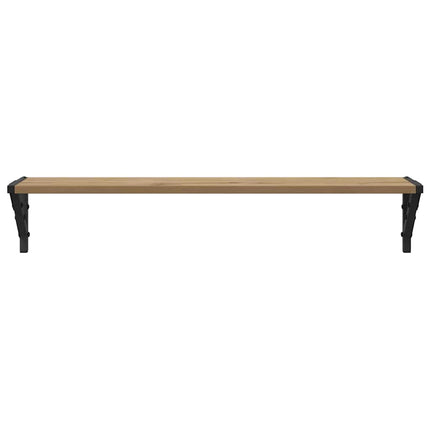 Væghylder med hylde 2 pcs Artisan Egetræ 80 x 15 x 15,5 cm