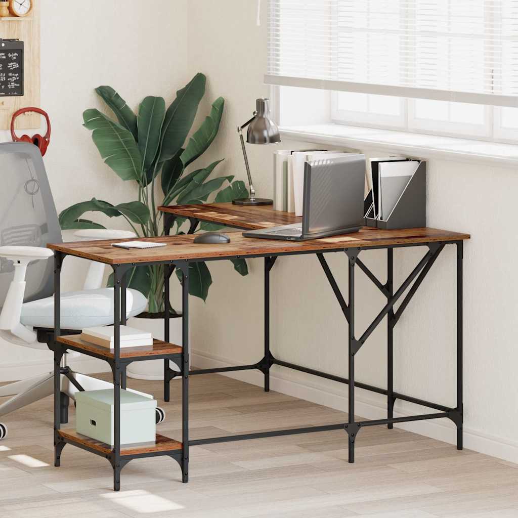 Bord Gammelt træ 139 x 139 x 75 cm Konstrueret træ