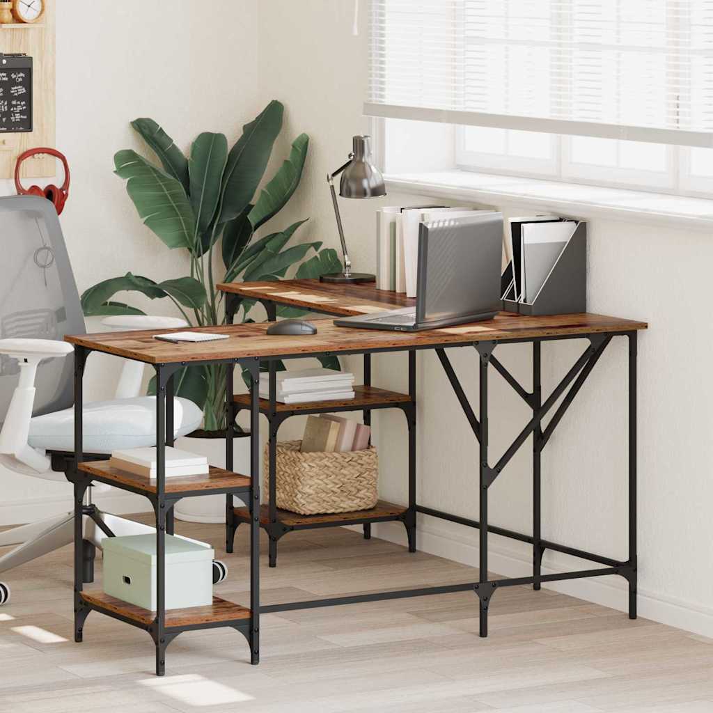 Bord Gammelt træ 139 x 139 x 75 cm Konstrueret træ