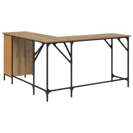 Bord Artisan Egetræ 141 x 141 x 75 cm Konstrueret træ