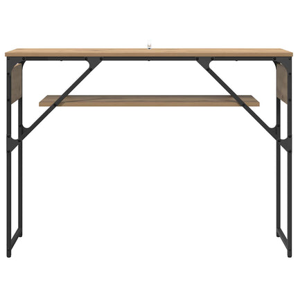 Konsolbord Artisan Egetræ Konstrueret træ 105x30x75cm