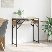 Konsolbord artisan eg 75x30x75cm Konstrueret træ