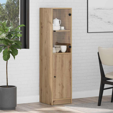 Highboard Artisan Egetræ 35 x 37 x 142 cm Konstrueret træ