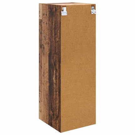 Vægskab 35 x 37 x 102 cm Konstrueret træ Gammelt træ