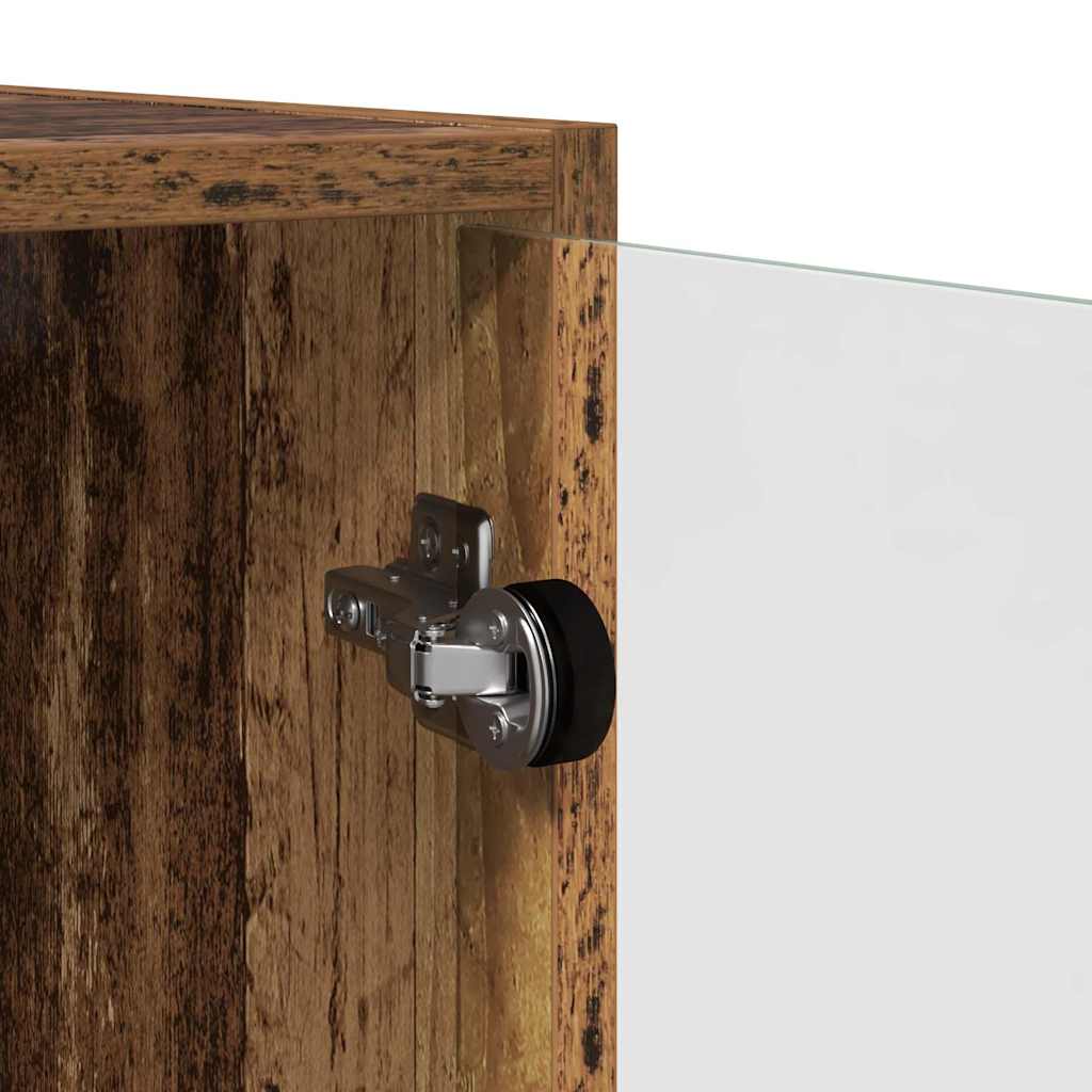 Vægskab Gammelt træ 68 x 37 x 68,5 cm Konstrueret træ