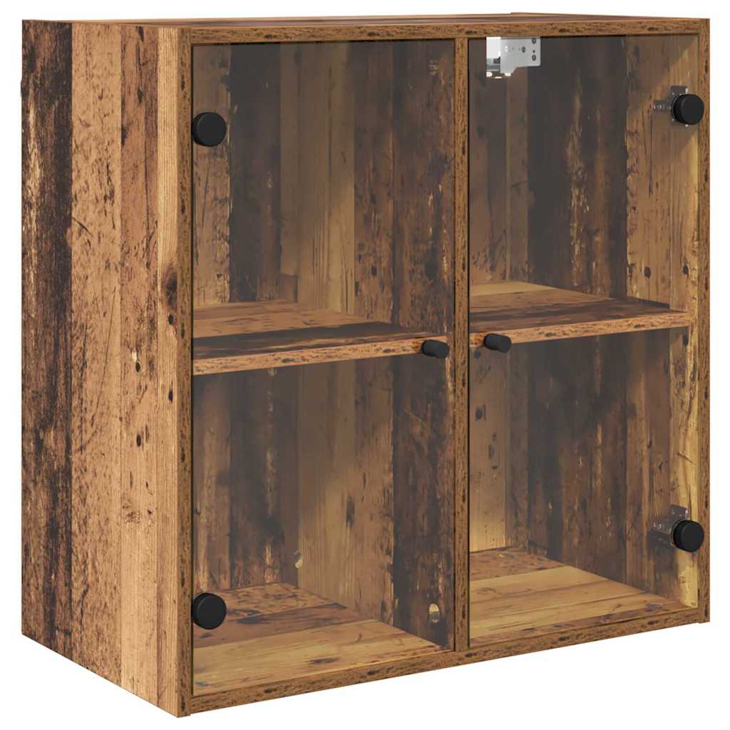 Vægskab Gammelt træ 68 x 37 x 68,5 cm Konstrueret træ