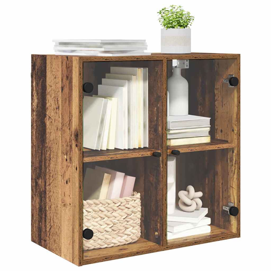 Vægskab Gammelt træ 68 x 37 x 68,5 cm Konstrueret træ
