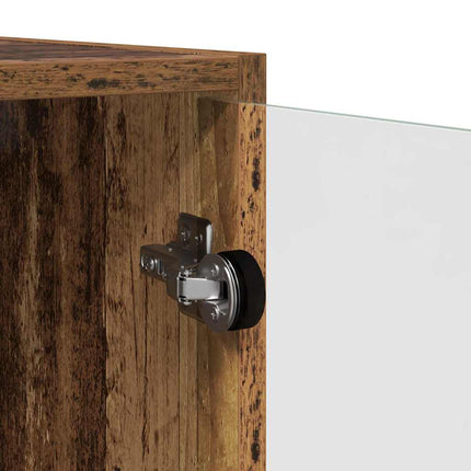 Vægskab Gammelt træ 102 x 37 x 35 cm Konstrueret træ