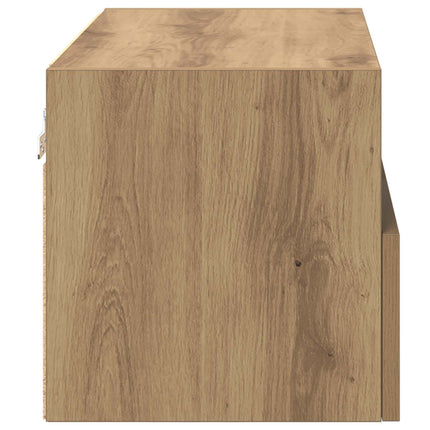 TV vægskab 60 x 30 x 30 cm Artisan Egetræ Konstrueret træ