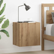 TV Væghylder 2 pcs Artisan Egetræ 40,5x30x40cm Konstrueret træ