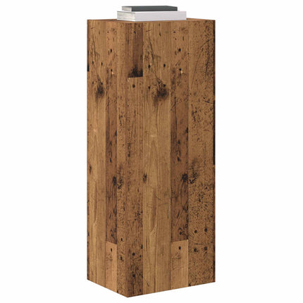 TV vægskab Gammelt træ 40,5 x 30 x 102 cm Konstrueret træ