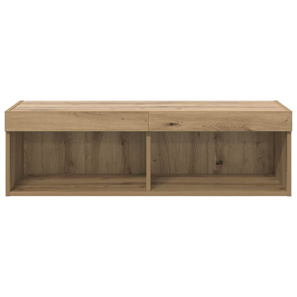 TV vægskab 100 x 30 x 30 cm Artisan Egetræ Konstrueret træ