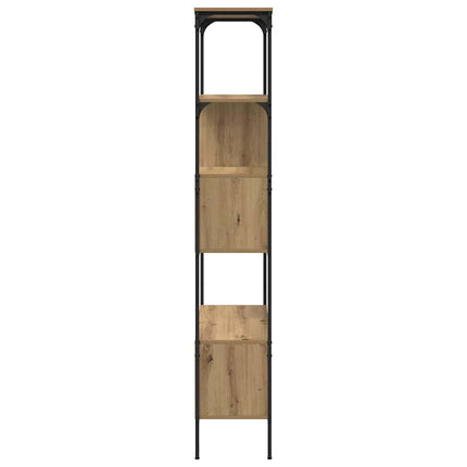 Bogreol 7 niveauer 76 x 33 x 188,5 cm Konstrueret træ