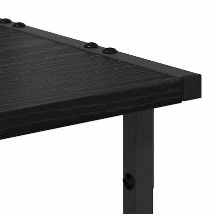 Printerstand Sort eg 41 x 28 x 33,5 cm Konstrueret træ