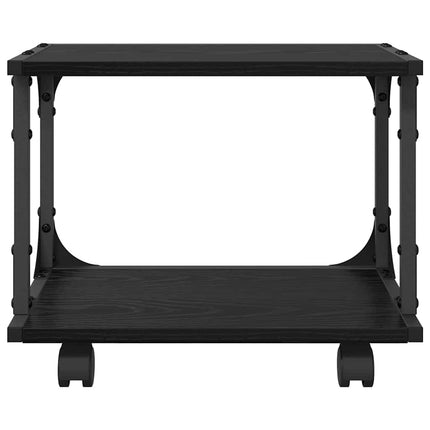 Printerstand Sort eg 41 x 28 x 33,5 cm Konstrueret træ