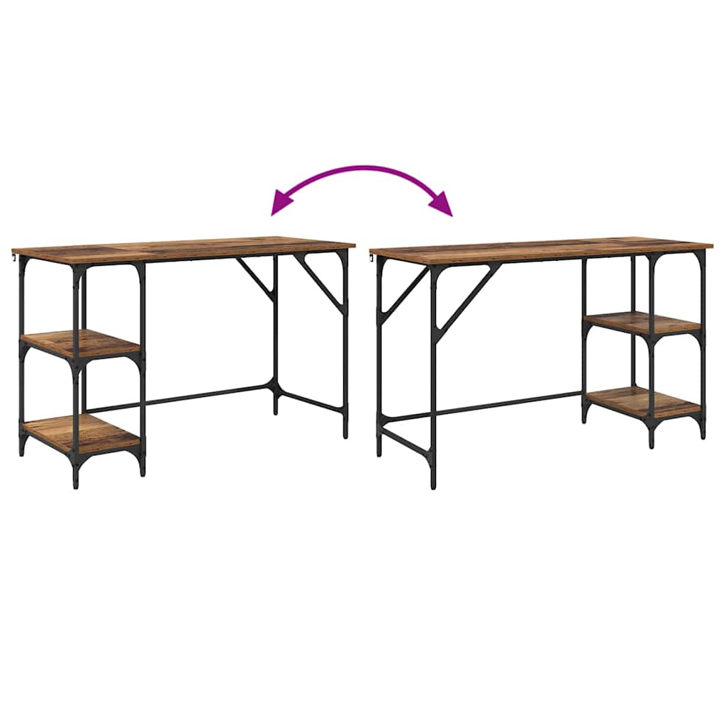 Bord Gammelt træ 120 x 50 x 75 cm Konstrueret træ