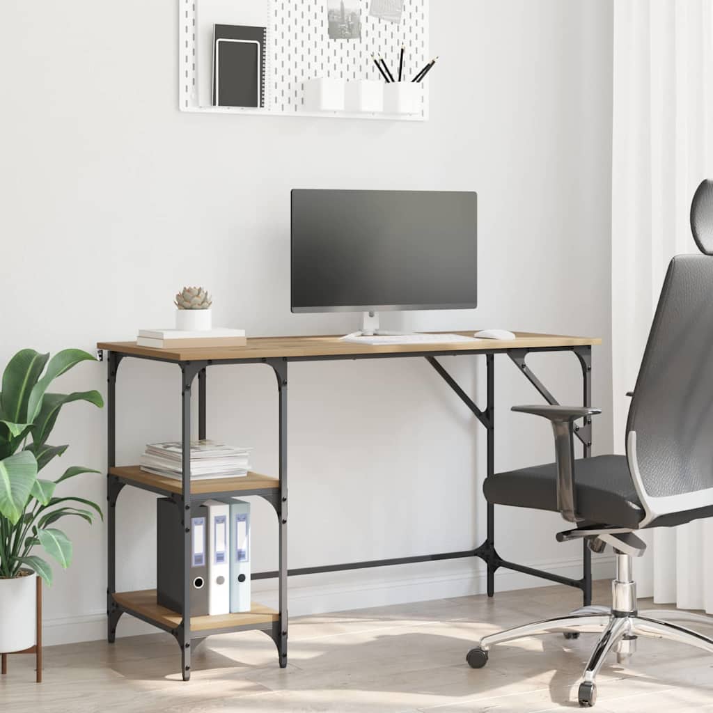 Bord Artisan Egetræ 120 x 50 x 75 cm Konstrueret træ