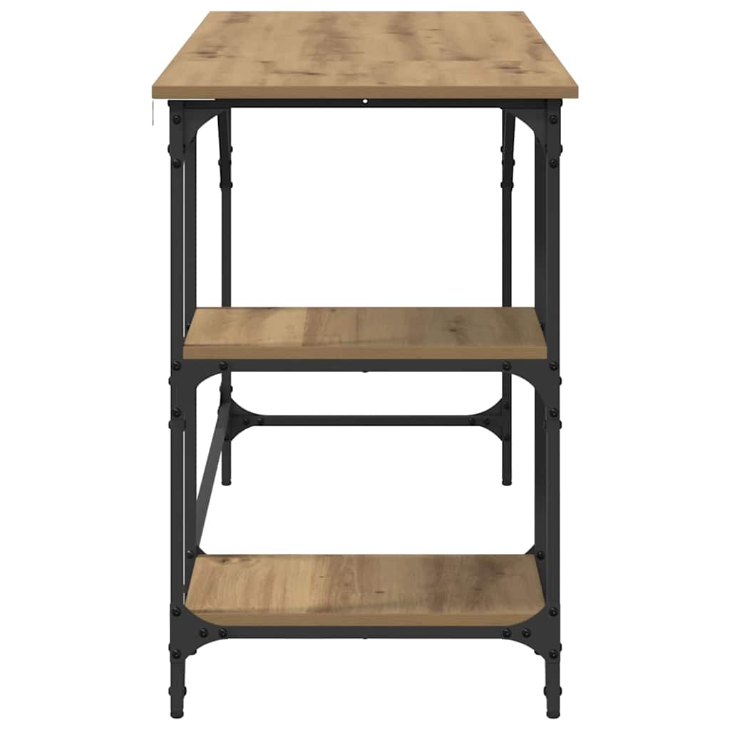 Bord Artisan Egetræ 120 x 50 x 75 cm Konstrueret træ