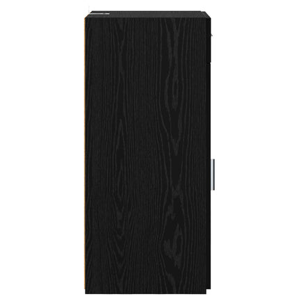Opbevaringsskab Sort Eg 40 x 42,5 x 93 cm Konstrueret træ