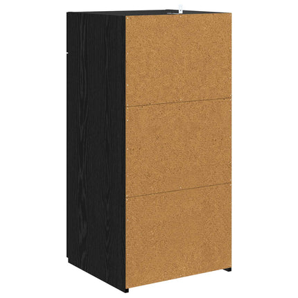 Sideboard Sort eg 45 x 42,5 x 93 cm Konstrueret træ