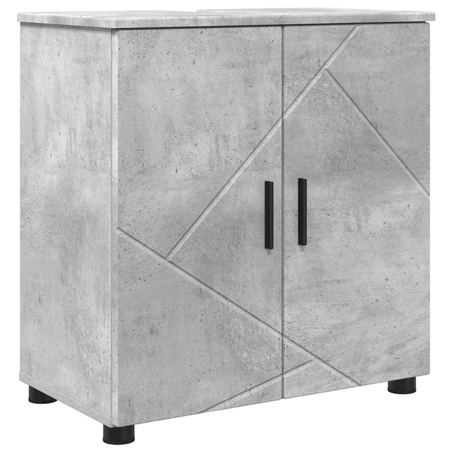 Badeværelsesskab med opbevaring Beton Grå 61 x 35 x 64 cm