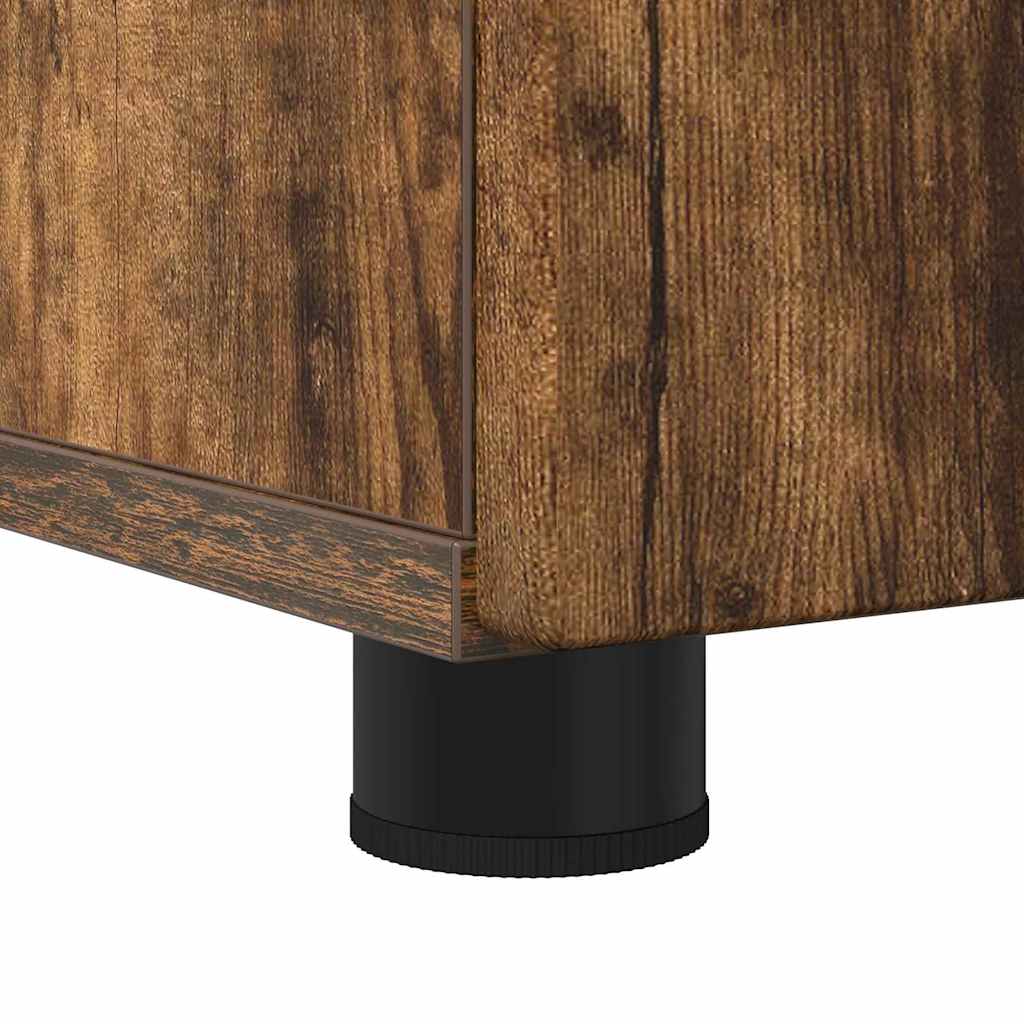 Badeværelsesskab med opbevaring Røget eg 61 x 35 x 64 cm