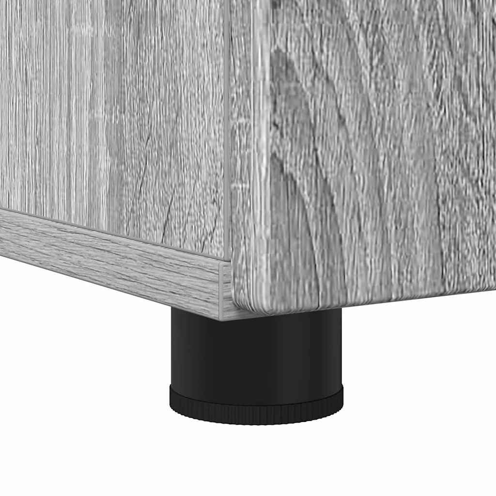 Badeværelsesskab med opbevaring Grå Sonoma 61 x 35 x 64 cm