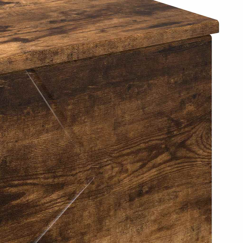 Badeværelsesskab med skuffe med dør Røget eg 76,5 x 35 x 64 cm