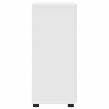 Badeværelsesskab Hvid 60 x 35 x 80 cm Konstrueret træ & Metal