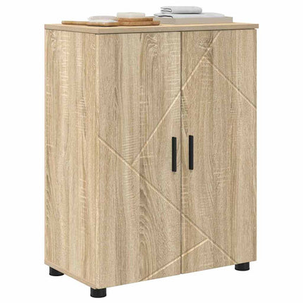 Badeværelsesskab med opbevaring Sonoma eg 60 x 35 x 80 cm