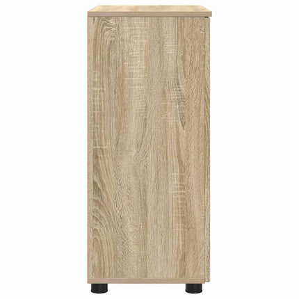 Badeværelsesskab med opbevaring Sonoma eg 60 x 35 x 80 cm