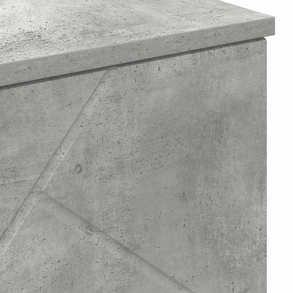 Badeværelsesskab med opbevaring Beton Grå 60 x 35 x 80 cm