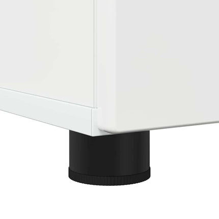 Badeværelsesskab med opbevaring Høj gloss hvid 60 x 35 x 80 cm