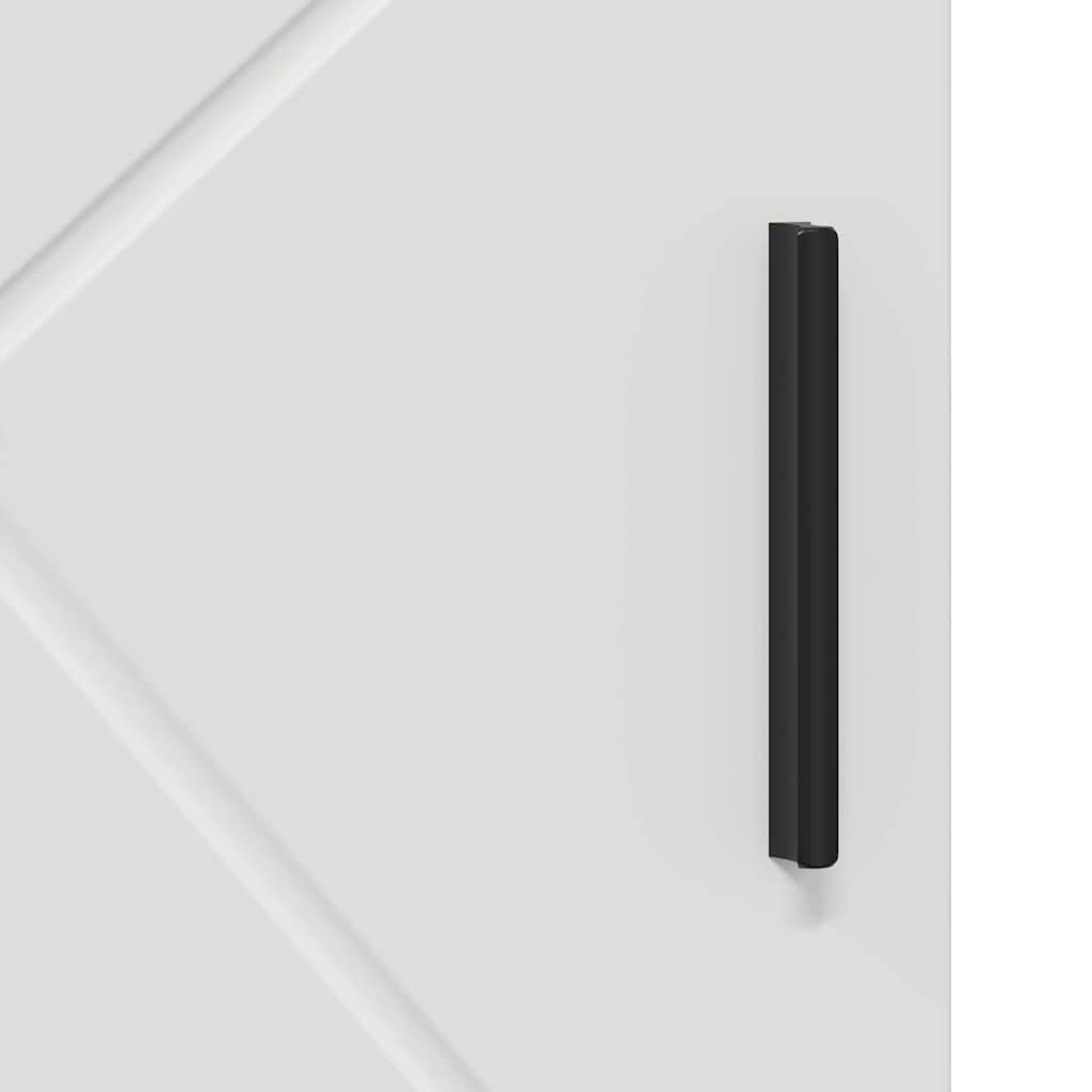 Badeværelsesskab Hvid 30 x 35 x 95 cm Konstrueret træ & Metal