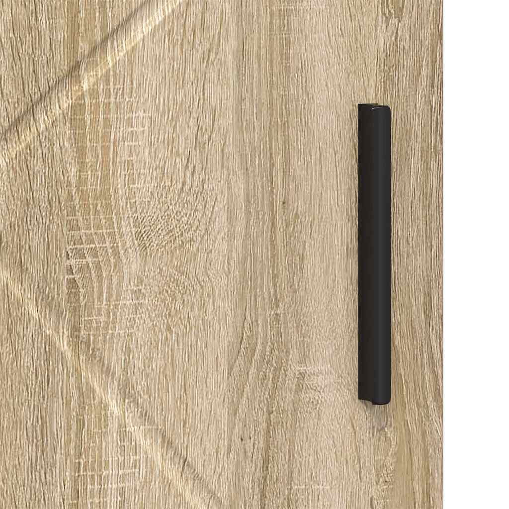 Badeværelsesskab med opbevaring Sonoma eg 30 x 35 x 95 cm