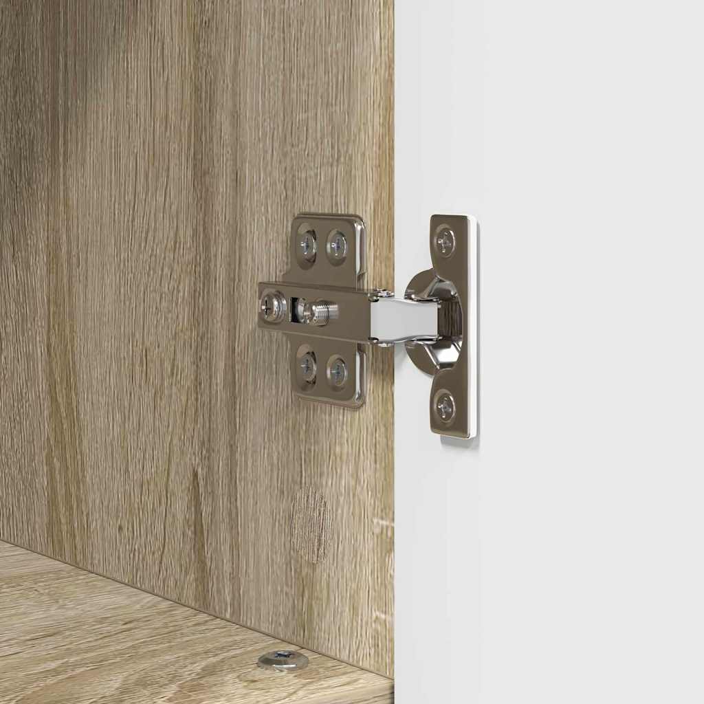 Badeværelsesskab med opbevaring Sonoma eg 30 x 35 x 95 cm