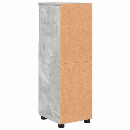 Badeværelsesskab med opbevaring Beton Grå 30 x 35 x 95 cm