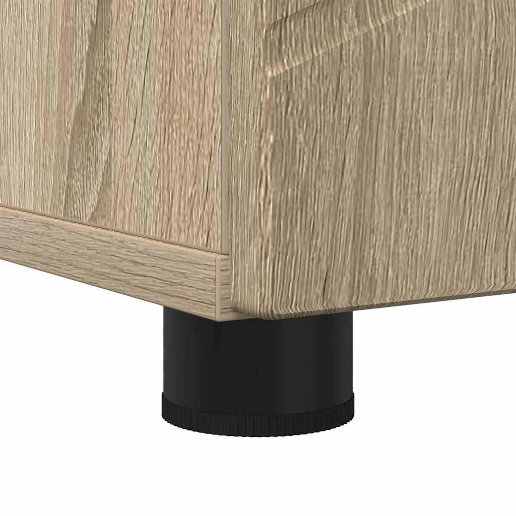 Badeværelsesskab med opbevaring Sonoma eg 30 x 35 x 192 cm