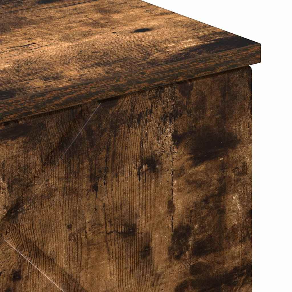 Badeværelsesskab Vægmonteret med dør Røget eg 30 x 31,5 x 61 cm