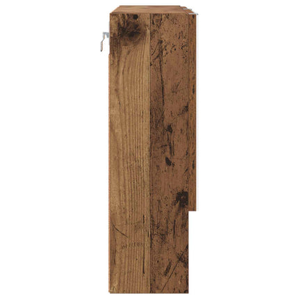Spejlskab Gammelt træ 59 x 17 x 55 cm Konstrueret træ
