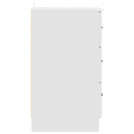 Natskab Hvid 38 x 38 x 66 cm Konstrueret træ