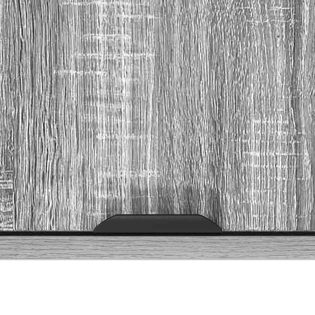 Badeværelsesskab Vægmonteret Grå Sonoma 39 x 23,5 x 65 cm