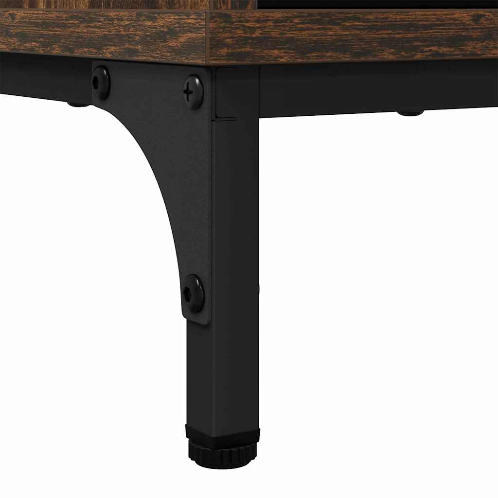 Badeværelsesskab med skuffe med dør Røget eg 39,5 x 36 x 88 cm