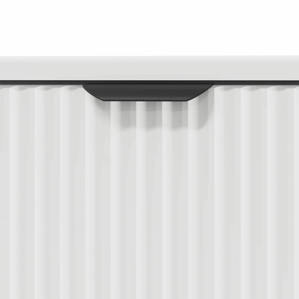 Badeværelsesskabsunder Hvid 60.5 x 33.5 x 61 cm Konstrueret træ