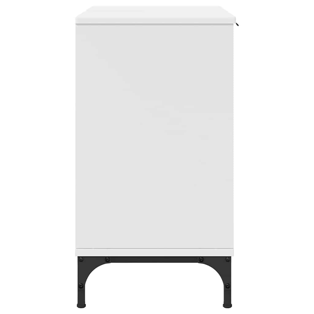 Badeværelsesskabsunder Hvid 60.5 x 33.5 x 61 cm Konstrueret træ