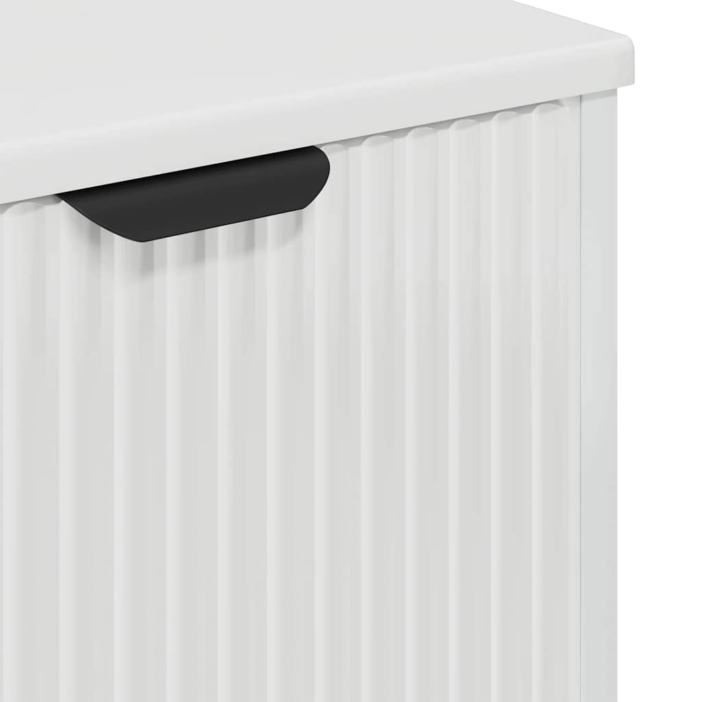 Badeværelsesskabsunder Hvid højglans 60.5 x 33.5 x 61 cm