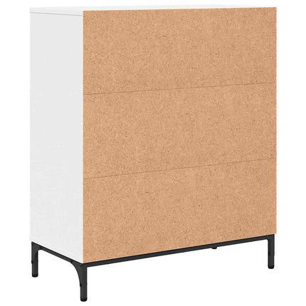 Sideboard Hvid 69,5 x 33 x 82 cm Konstrueret træ