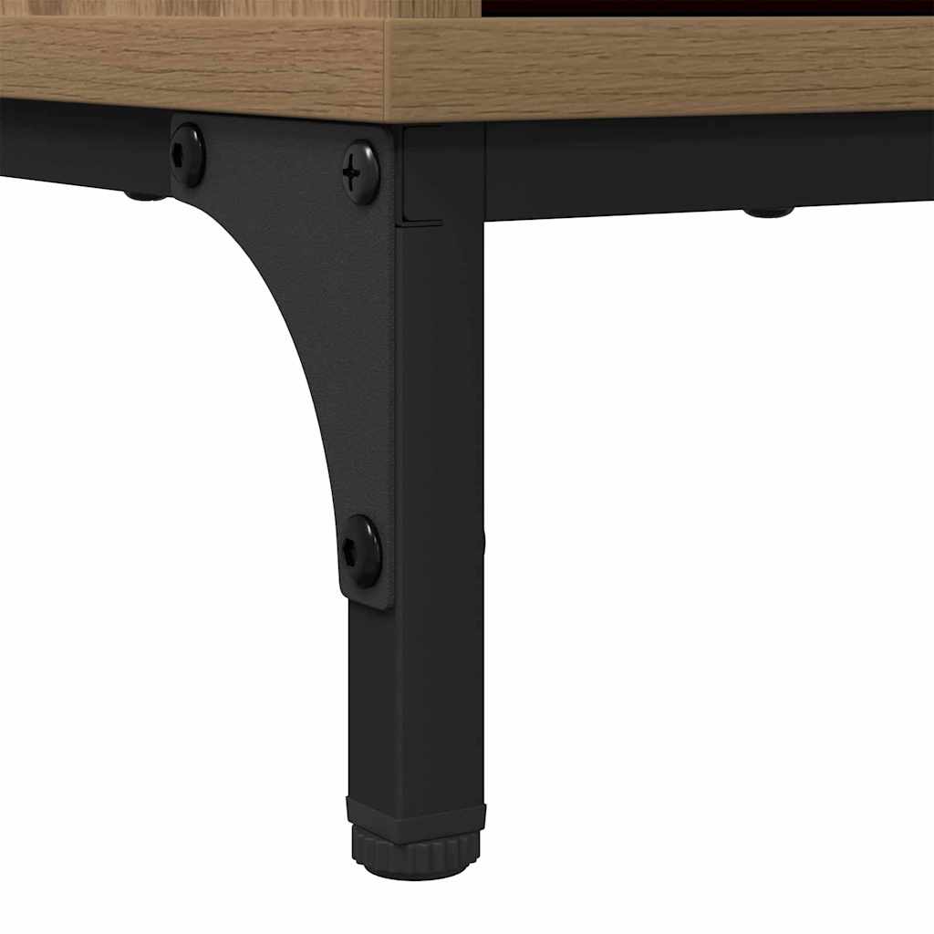Sideboard Artisan Egetræ 79,5 x 33 x 82 cm Konstrueret træ