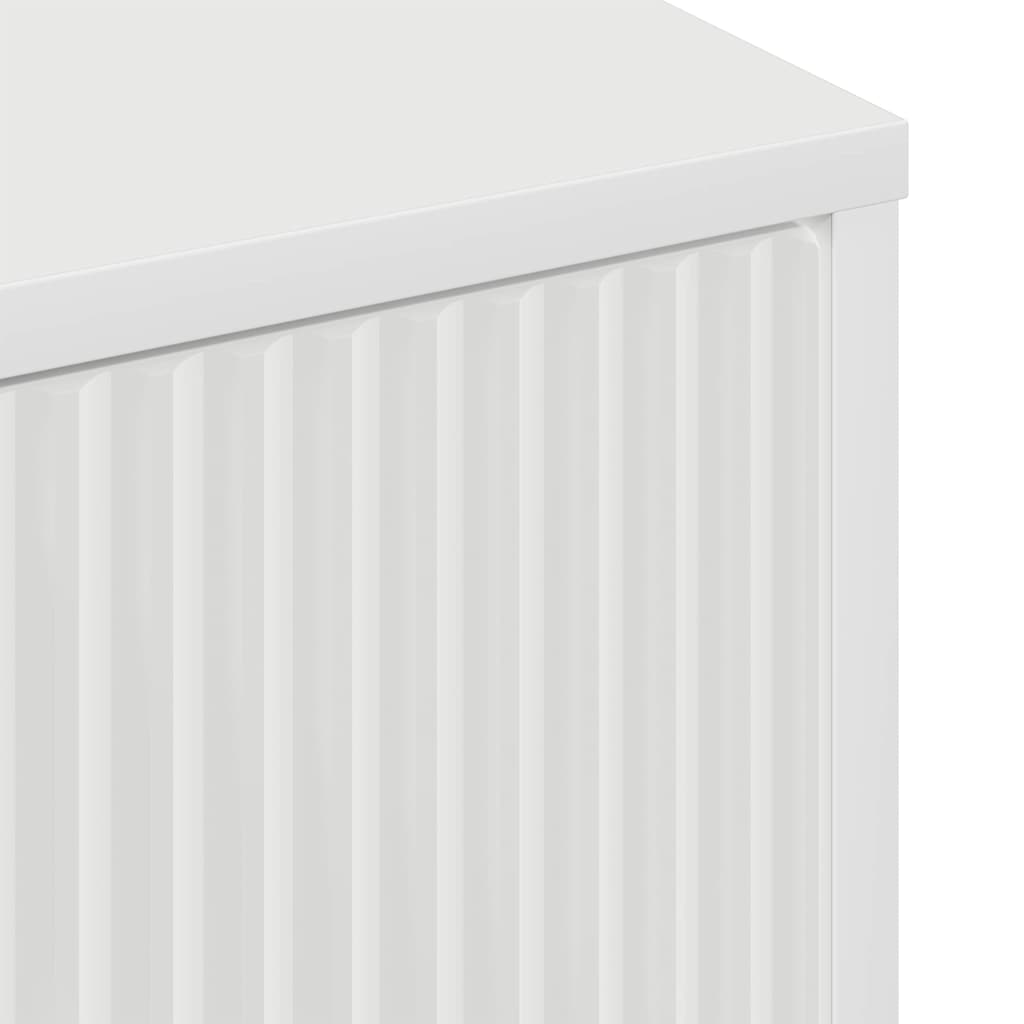 Sofabord Hvid 90 x 49 x 46 cm Konstrueret træ